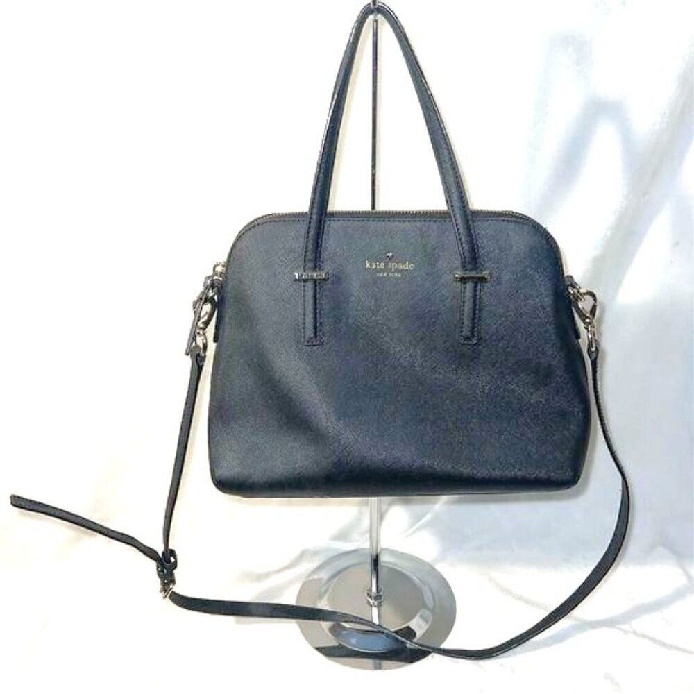 Kate Spade Cedar Street Maise Black Satchel Bag